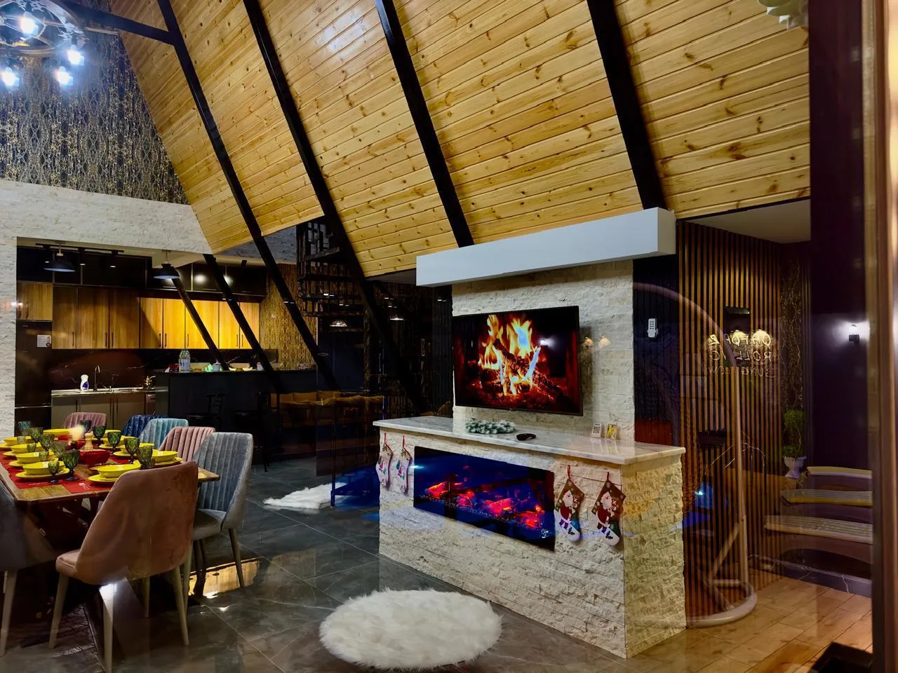 Qafqaz Rolling Bungalow – Gabala, Azerbaijan luxury villa rental - şəkil 7