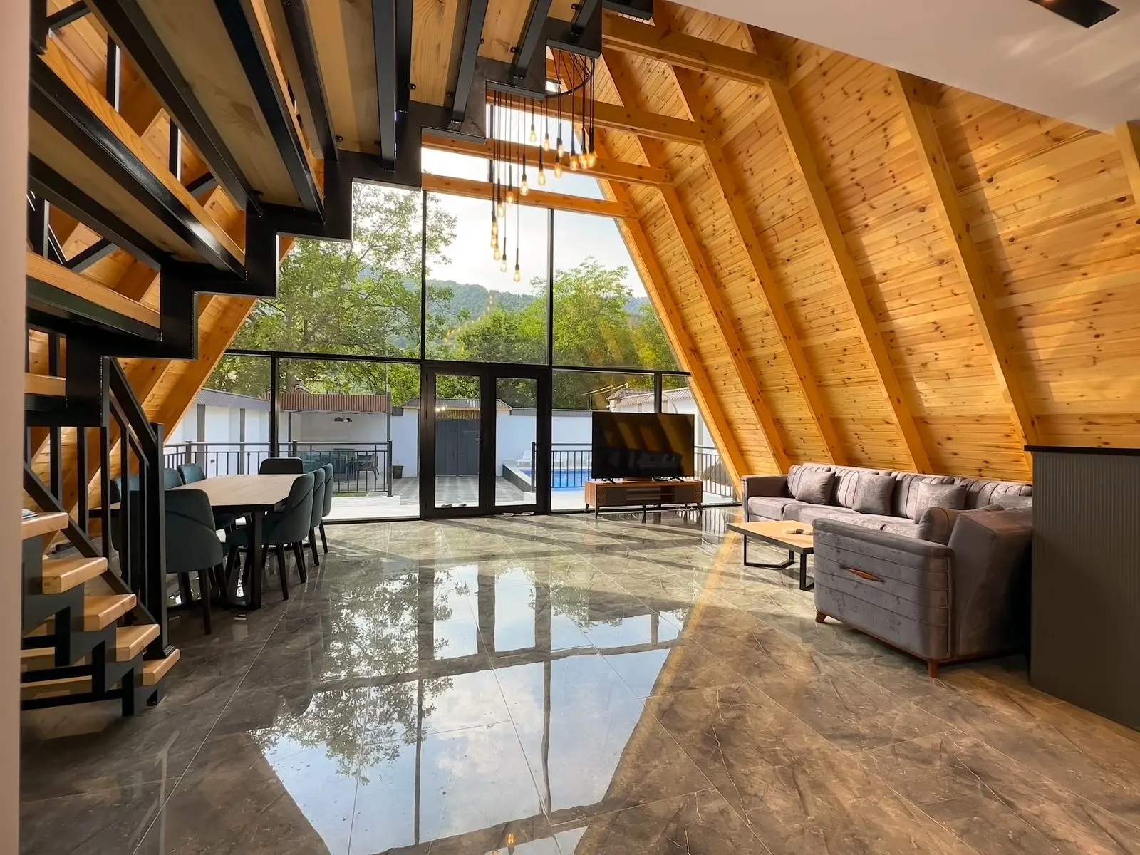 Qafqaz Wooden Chalet – Gabala, Azerbaijan luxury villa rental - şəkil 8